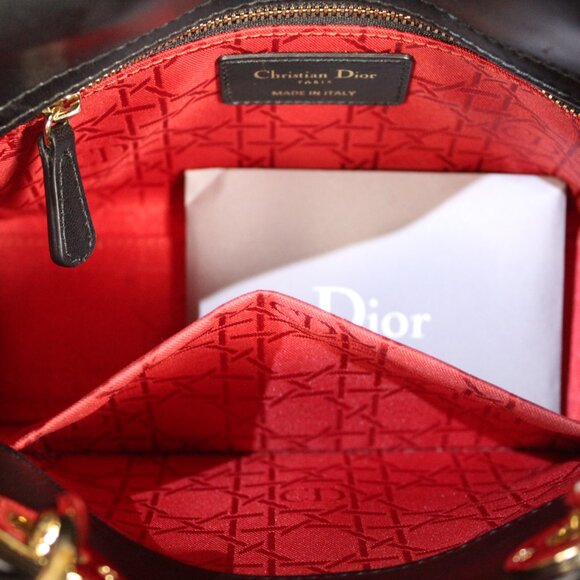 Christian Dior Lambskin Cannage Small my ABC Lady Dior - Picture 12 of 14